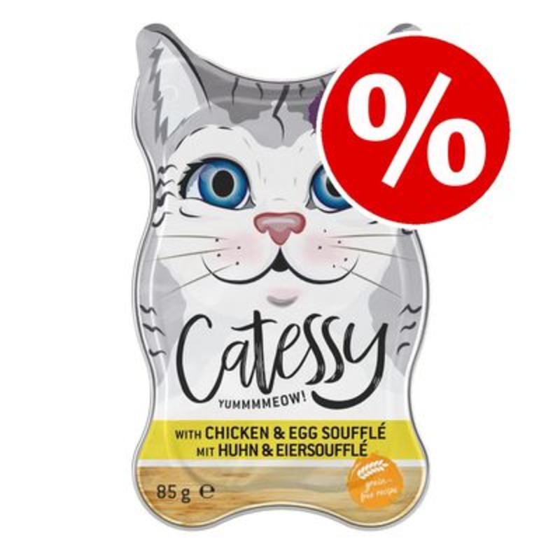 54 x 85g Catessy Fine Pt Tray Wet Cat Food - Special Price! *