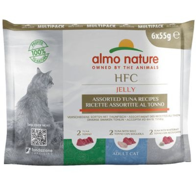 Almo Nature HFC Jelly Pouches 6 x 55g-127061.19
