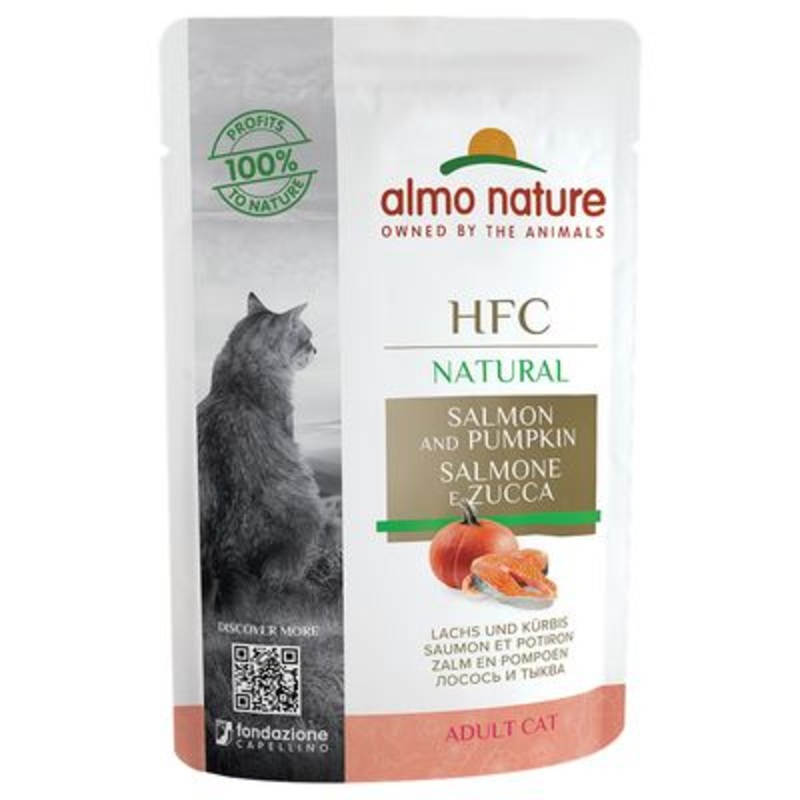 Almo Nature HFC Natural Pouch Saver Pack 12 x 55g