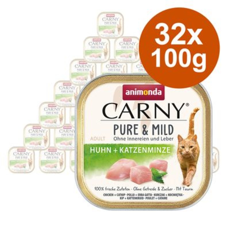 animonda Carny Adult Pure & Mild 32 x 100g