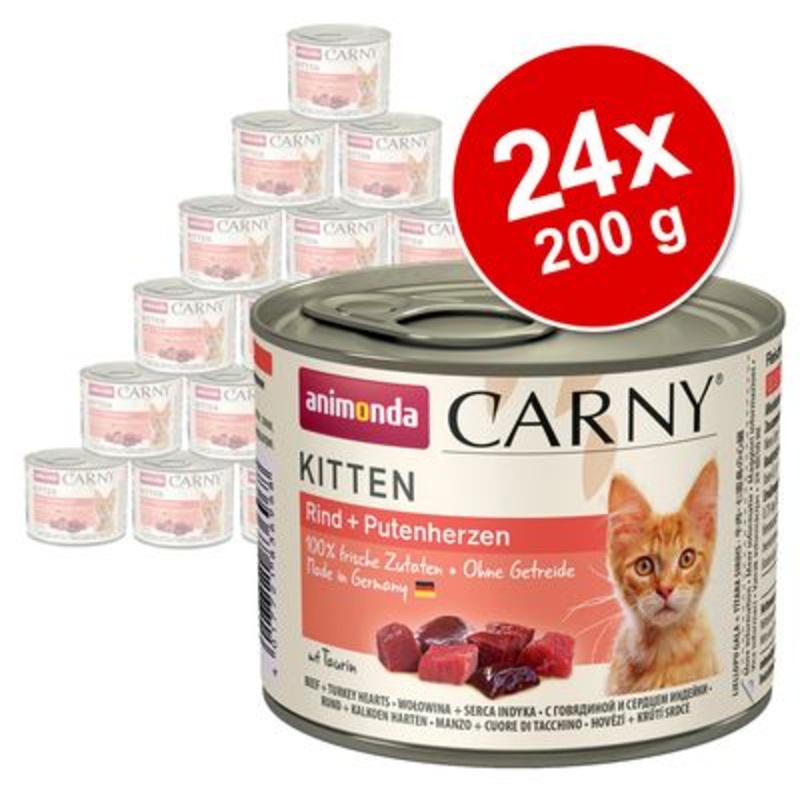animonda Carny Kitten Saver Pack 24 x 200g