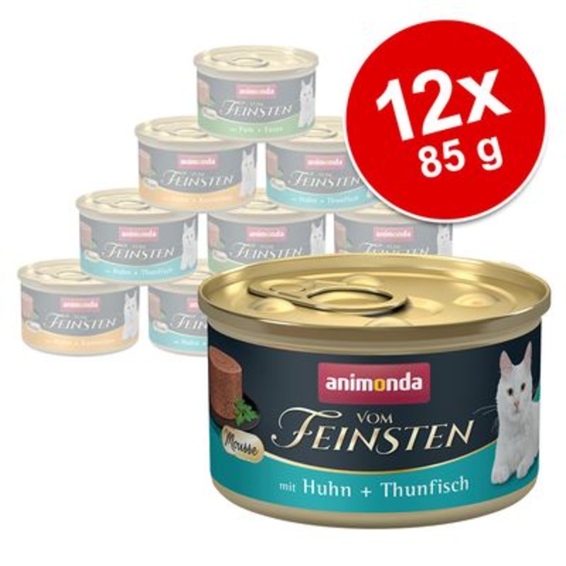 animonda Vom Feinsten Adult Mixed Pack 12 x 85g
