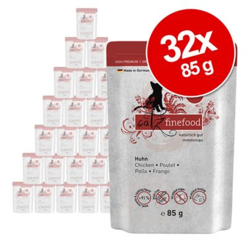 catz finefood Senior Saver Pack 32 x 85g