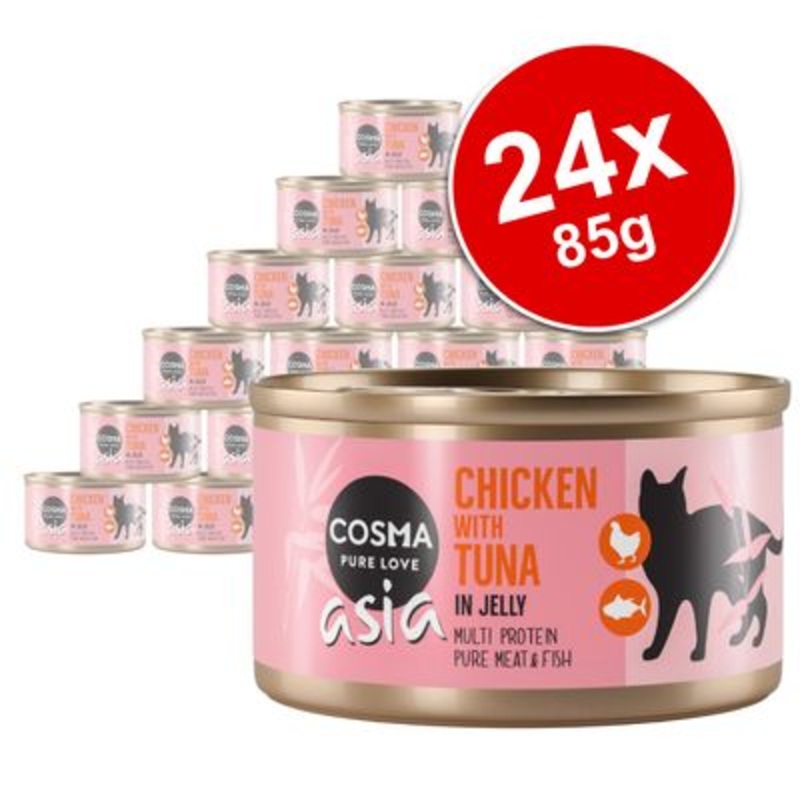 Cosma Asia in Jelly Saver Pack 24 x 85g