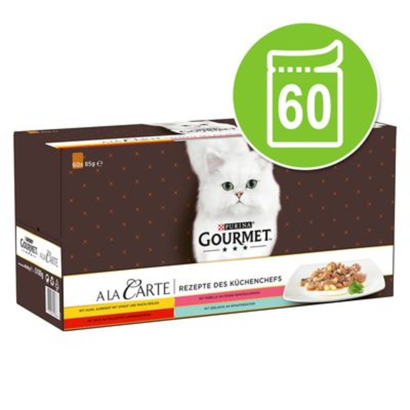 Gourmet A La Carte Mega Pack 60 x 85g