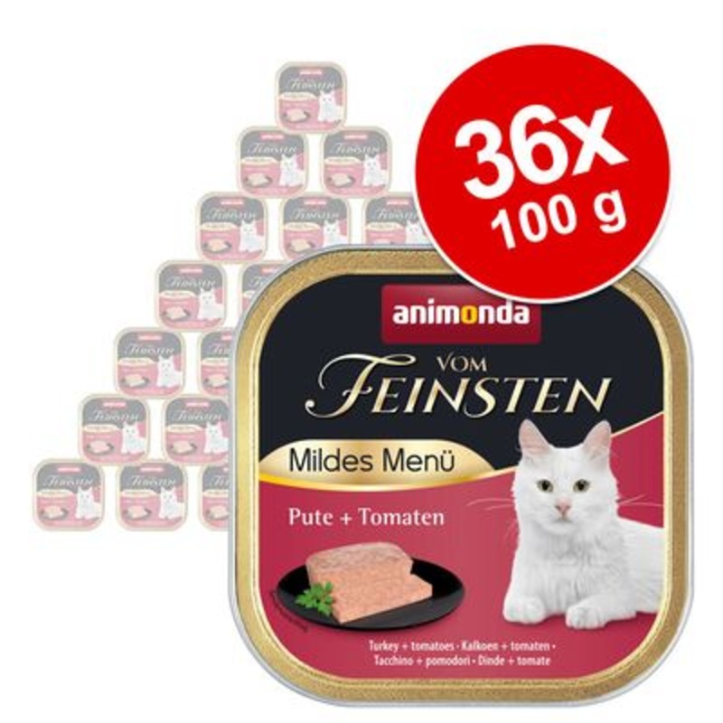 animonda vom Feinsten Mild Menu Adult Saver Pack 36 x 100g