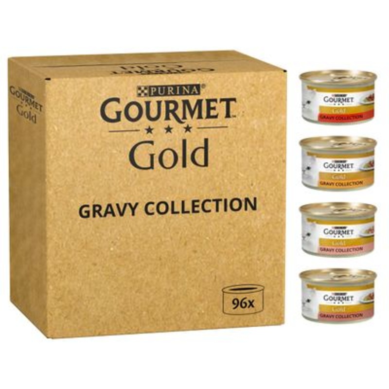 Gourmet Gold Wet Cat Food Jumbo Pack 96 x 85g
