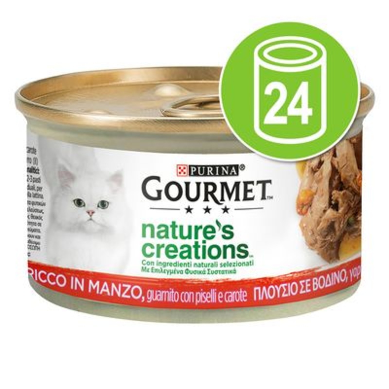 Gourmet Nature's Creations Saver Pack 24 x 85g