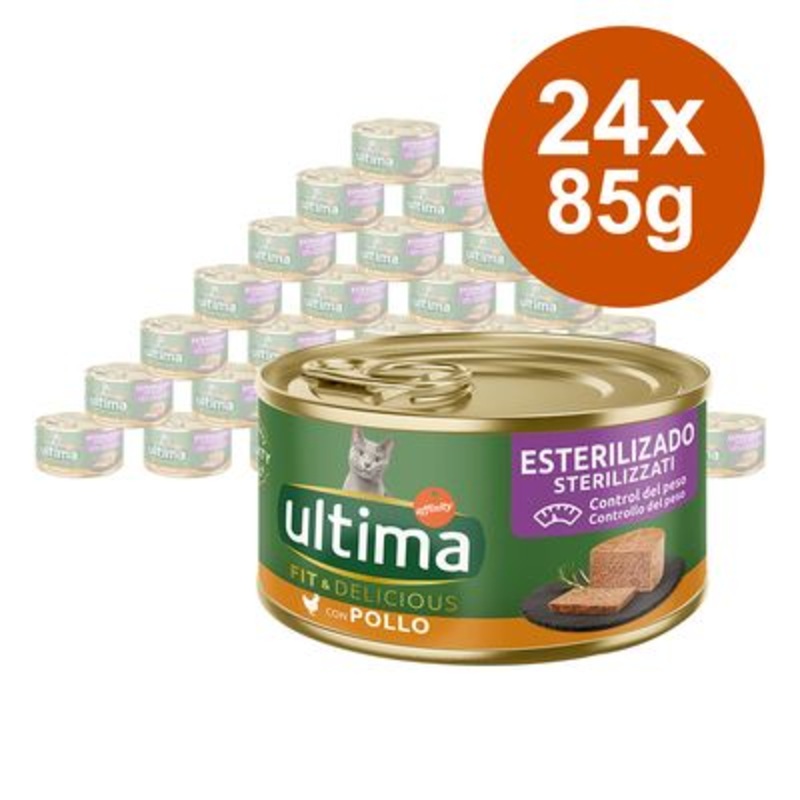 Ultima Fit & Delicious Sterilised Cat 24 x 85g