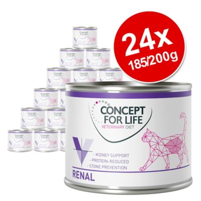 Concept for Life Veterinary Diet Saver Pack 24 x 185g/200g