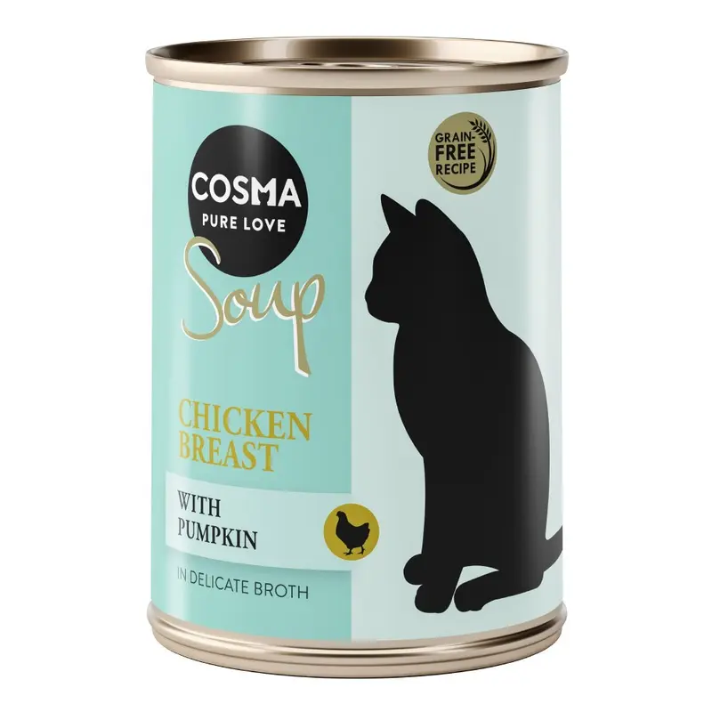 Cosma Soup 6 X 100G - Chicken Breast With Pumpkin