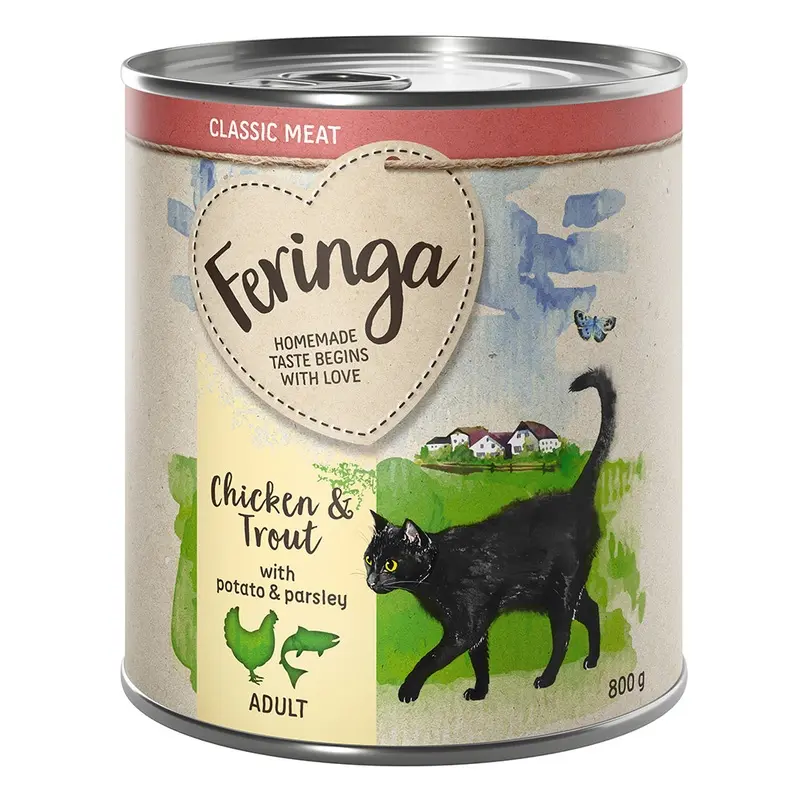 Feringa Classic Meat Menu 6 X 800G - Chicken & Trout