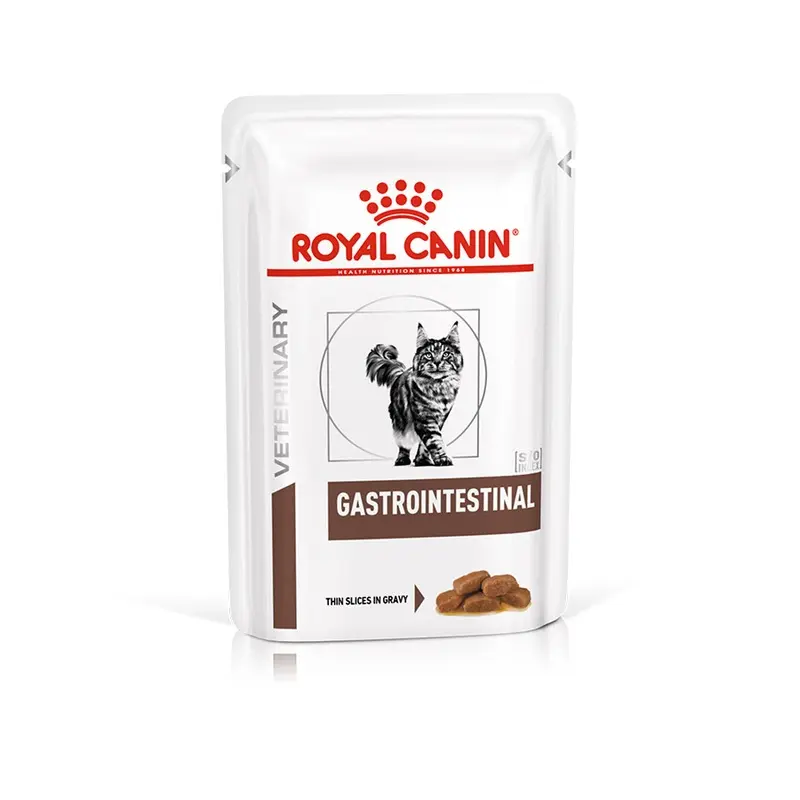 Royal Canin Veterinary Gastrointestinal Adult Wet Cat Food In Gravy 48X85G