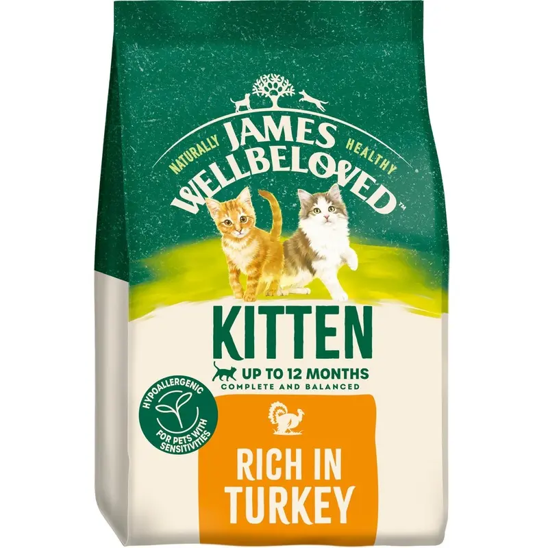 Kitten Turkey & Rice Dry Cat Food - 4.5Kg