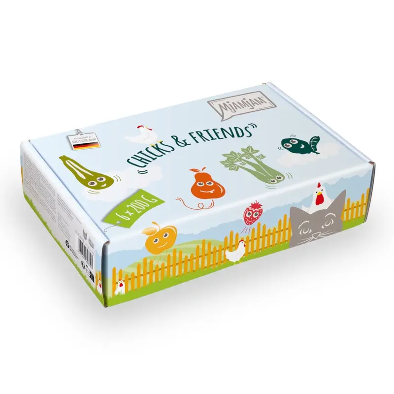 Mjamjam 6 X 200G - Chicks & Friends Multipack