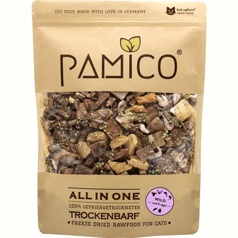 Pamico All In One Barf Cat Freeze-Dried "Wild" | : 500G