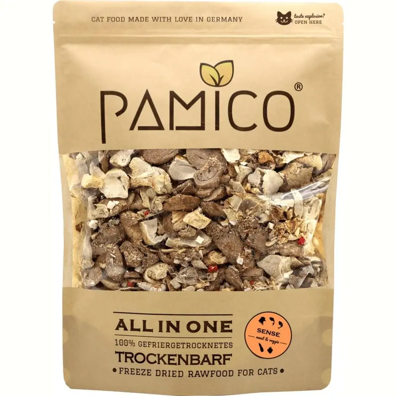 Pamico Salmon All In One Barf Cat Freeze-Dried "Sense" | : 500G