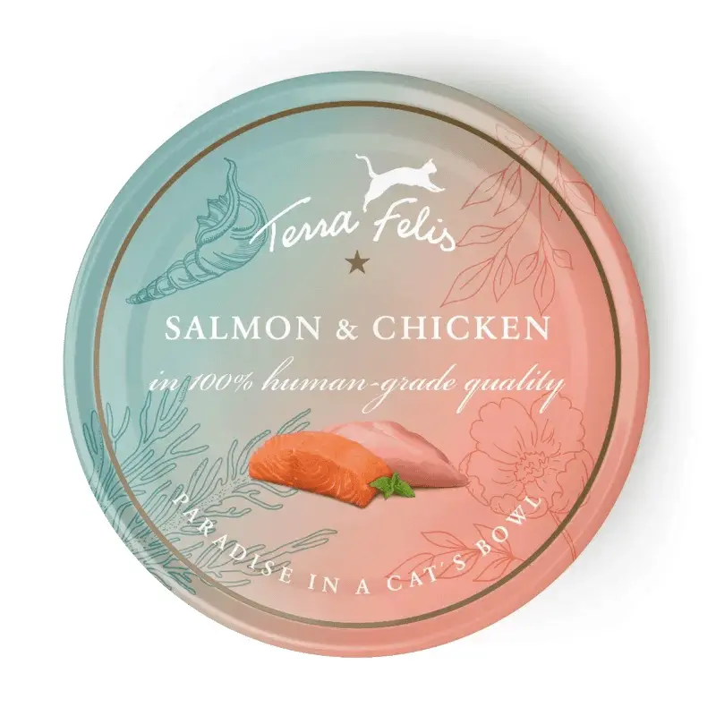 Terra Felis Salmon Adult Cat And Chicken 80G
