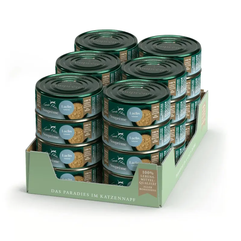 Terra Felis Salmon Soupreme Complementary Cat Food | : 24X70g 70G