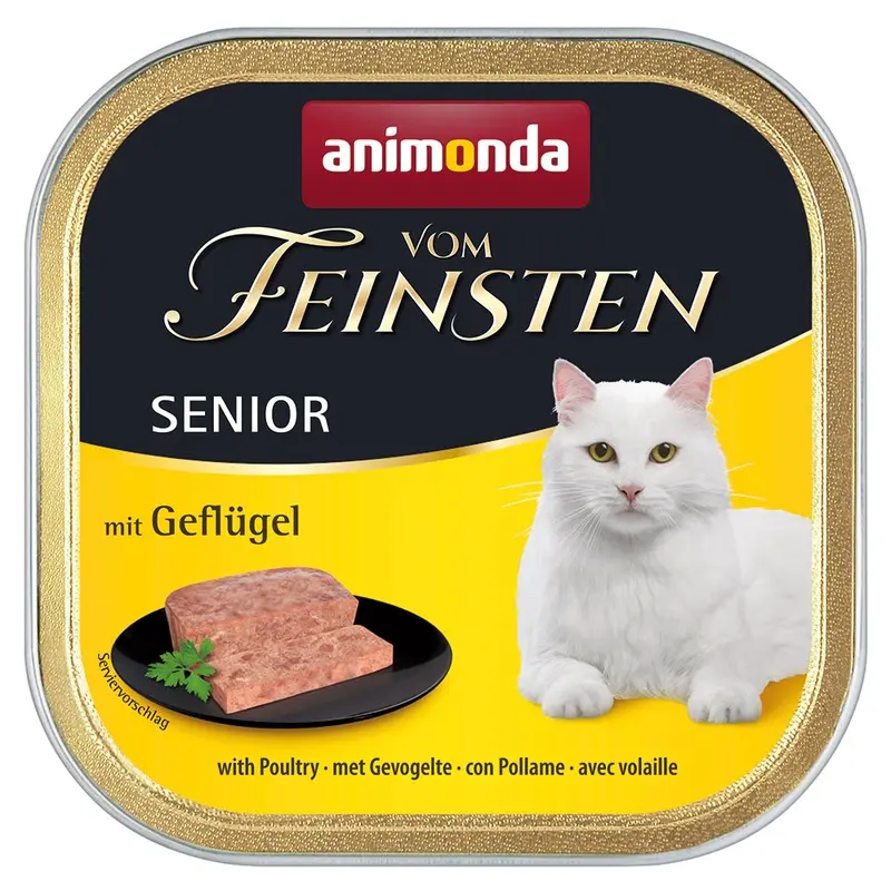 Animonda Vom Feinsten Senior 6 X 100G - Poultry