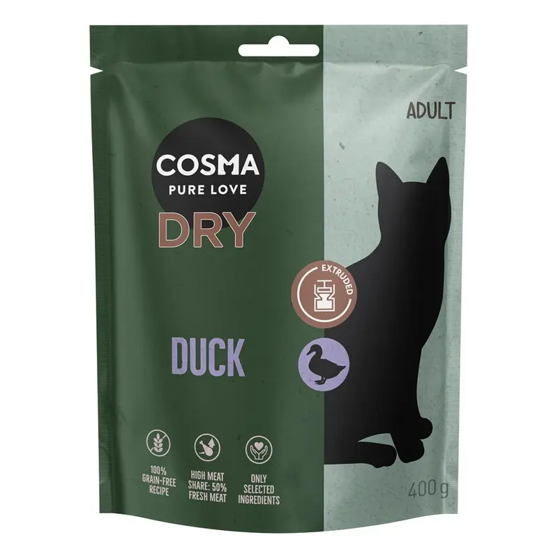 Cosma Extruded Duck Dry Food - 400G