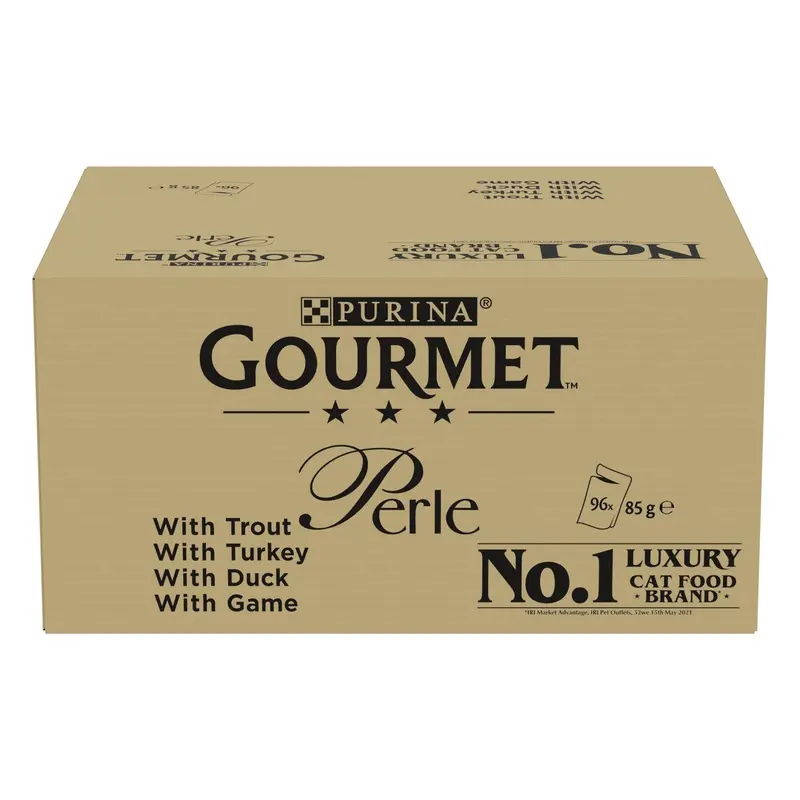 Gourmet Perle Pouches Mixed Mega Pack 96 X 85G - Country Medley In Jelly