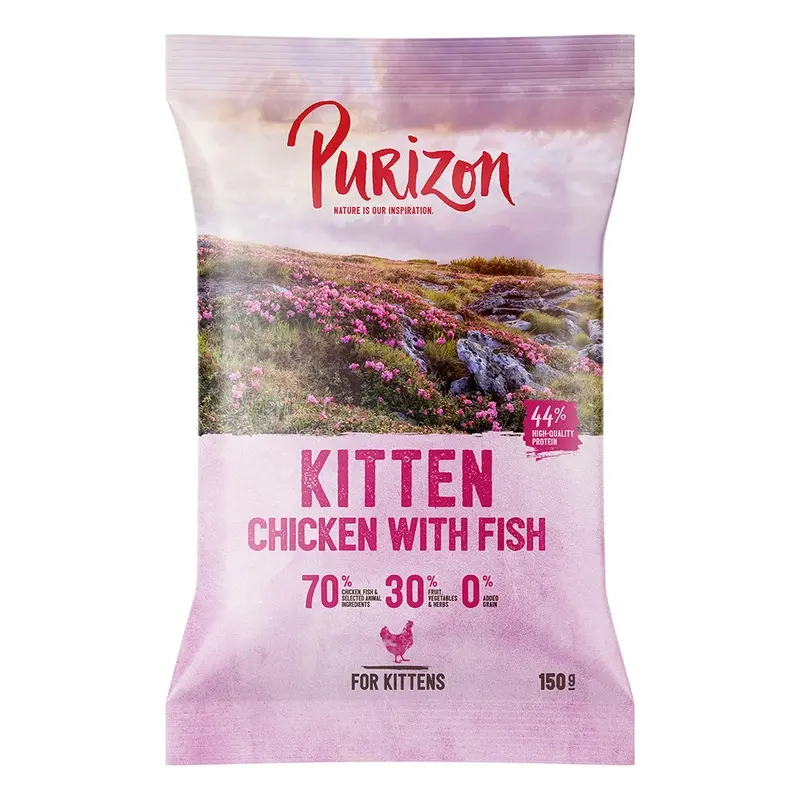 Purizon Kitten Grain-Free Chicken & Fish - 150G