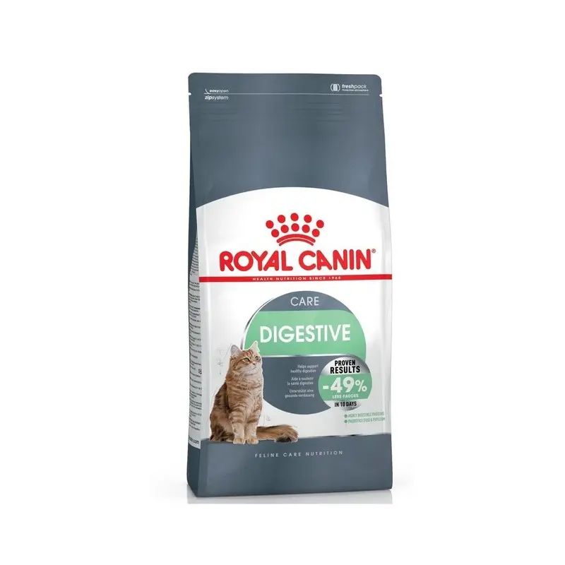 Royal Canin Feline Care Nutrition Digestive Care Dry Cat Food (Adult Cats, Kg) Size 2