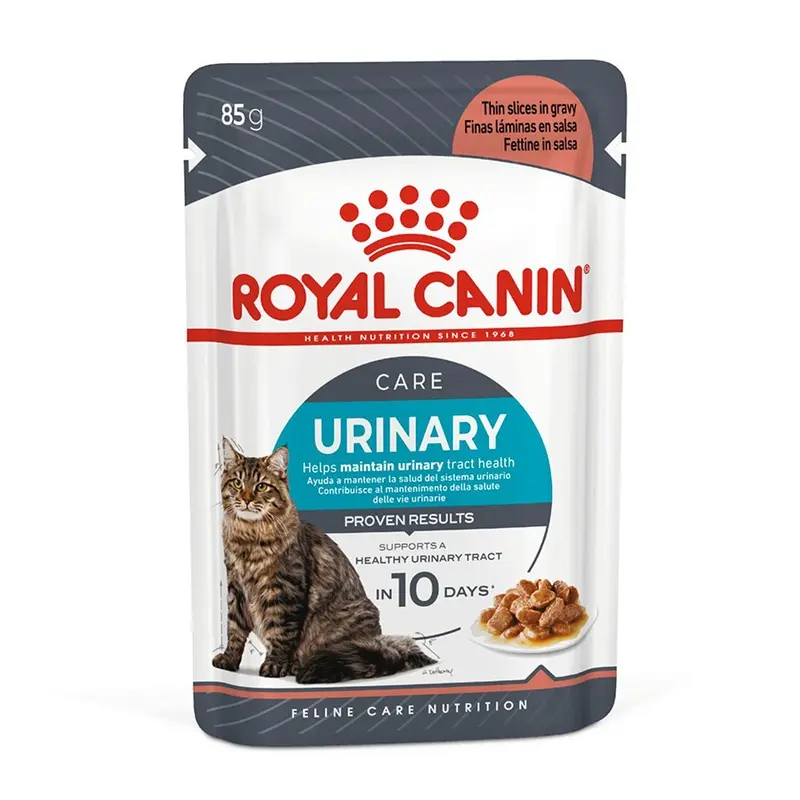 Royal Canin Feline Urinary Care Wet Adult Cat Food Chunks In Gravy 12X85G