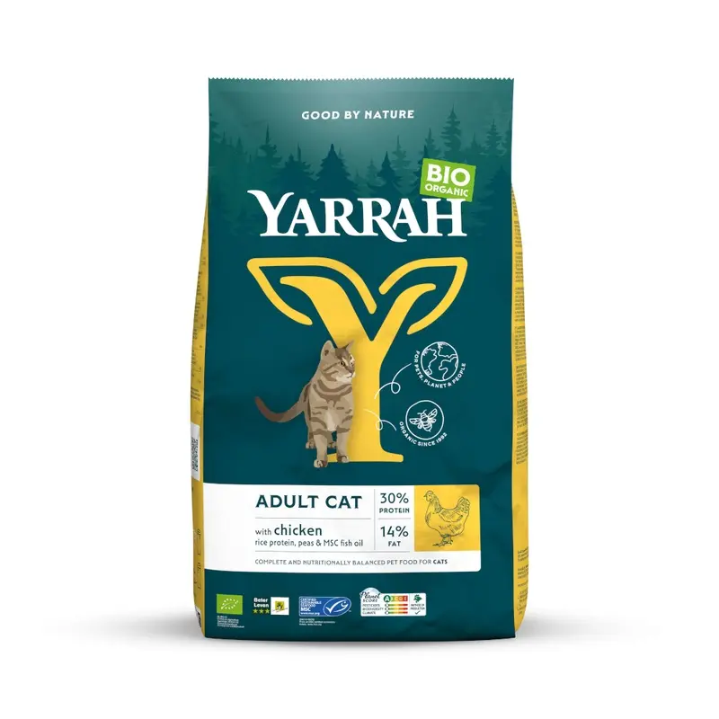 Yarrah Organic With Organic Chicken - 2.4Kg