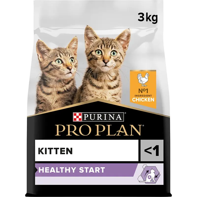 Pro Plan 1-12 Months Healthy Start Dry Kitten Food Chicken 3Kg