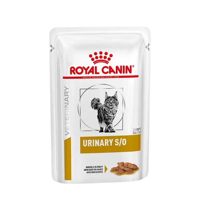Royal Canin Veterinary Urinary S / O Adult Wet Cat Food In Gravy 48X85G