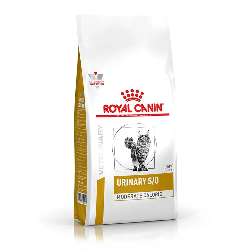 Royal Canin Veterinary Urinary S / O Moderate Calorie Adult Dry Cat Food 1.5Kg