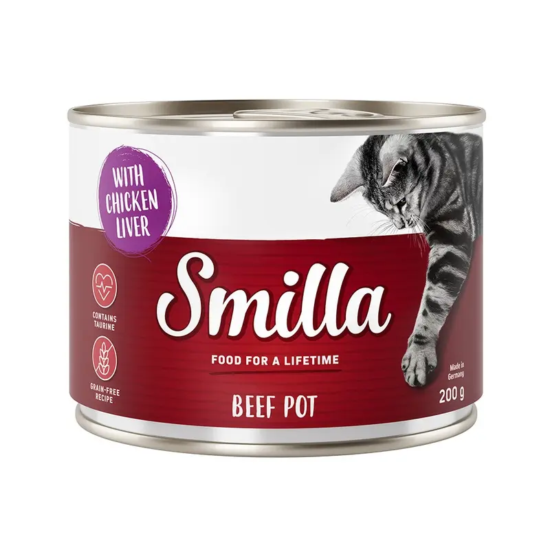 Smilla Tender Beef 6 X 200G - Tender Beef With Chicken Liver