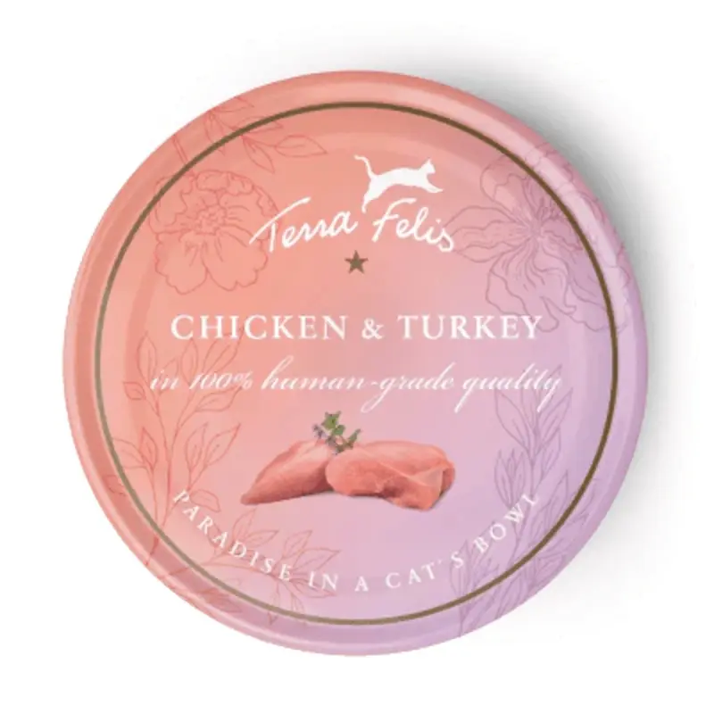Terra Felis Grain Adult Cat Chicken & Turkey | : 80G