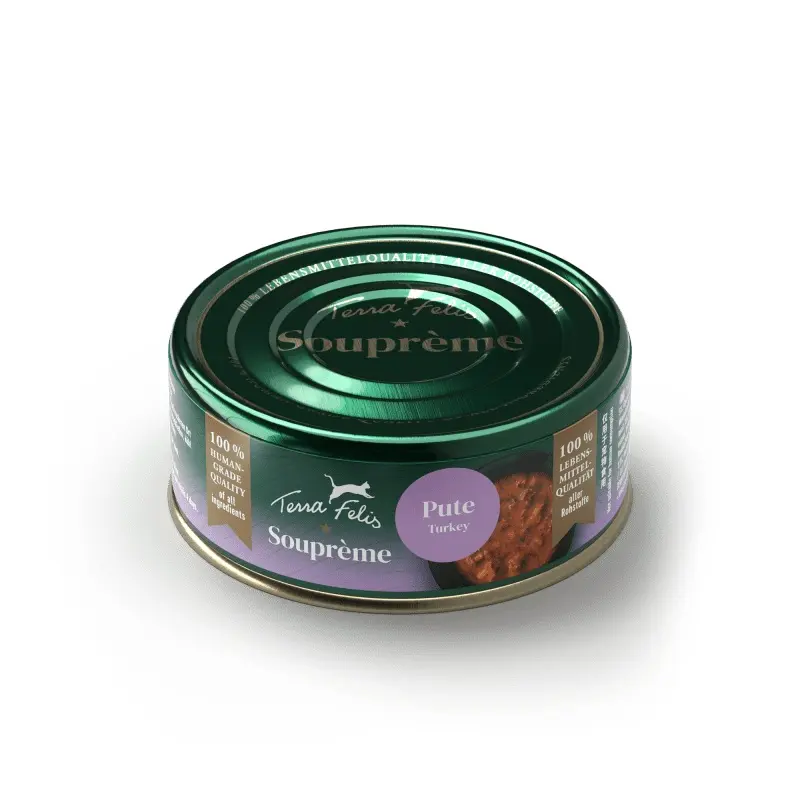 Terra Felis Light/Grain Soupreme Turkey Complementary Cat Food | : 70G