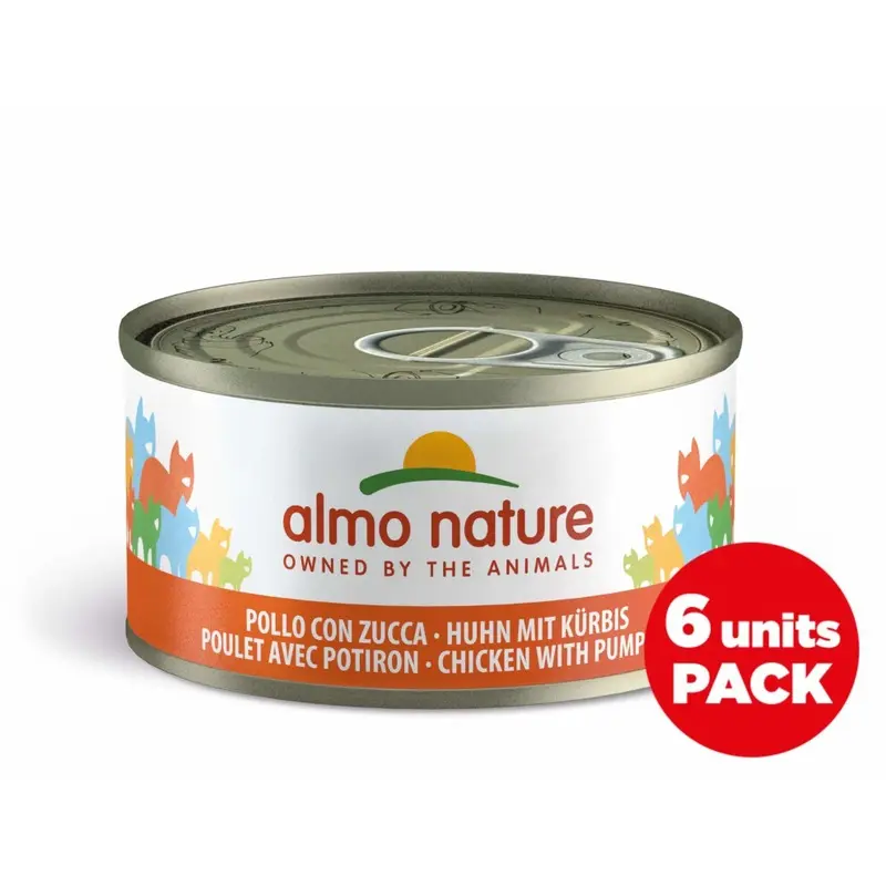 Almo-Nature Almo Nature Legend Cat Chicken With Pumpkin Mega Pack 6X70g
