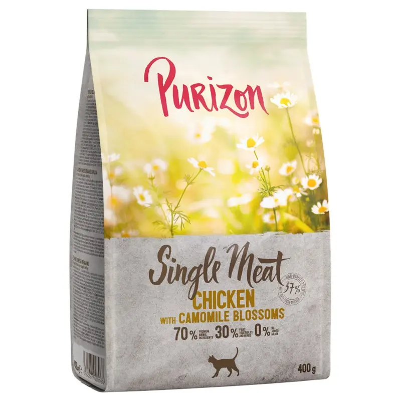 Purizon Single Meat Chicken With Camomile Blossoms - 400G