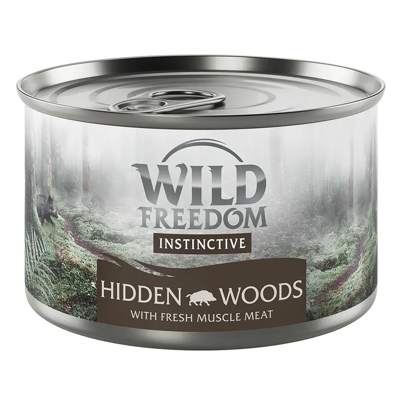 Wild Freedom Instinctive Supplementary Food 6 X 140G - Hidden Woods - Wild Boar