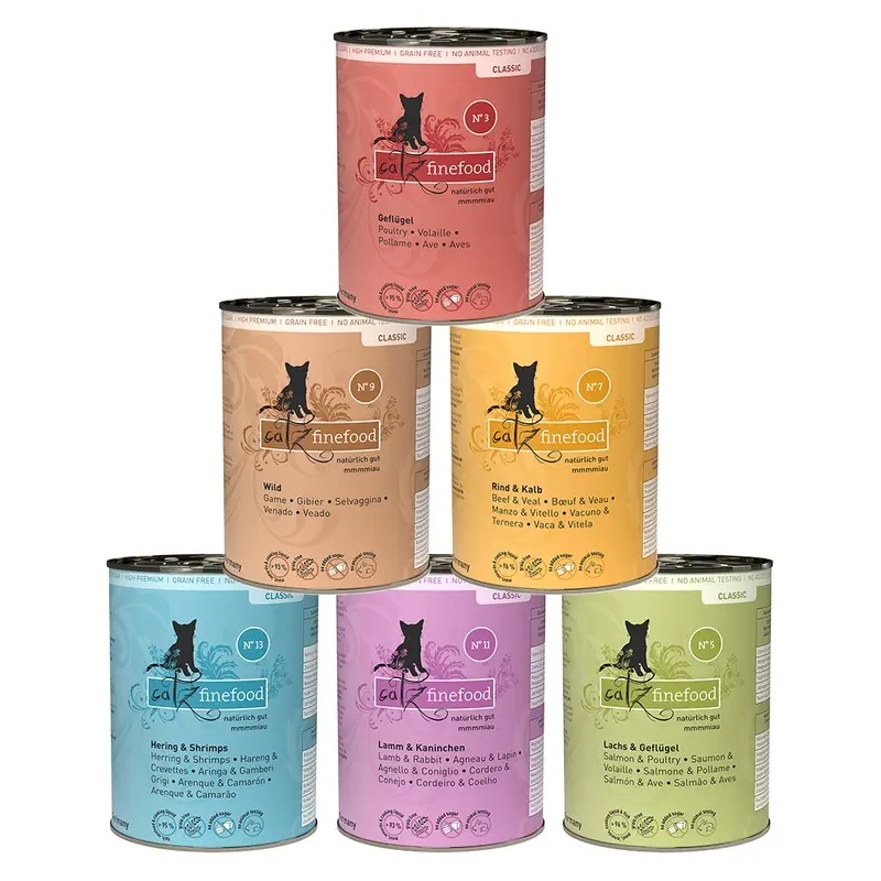 Catz Finefood Mixed Trial Pack Cans 6 X 400G - Mixed Trial Pack I