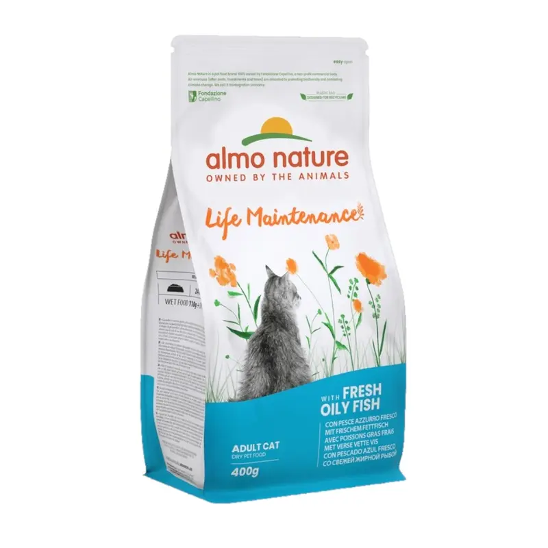 Almo Nature Holistic Almo Nature Adult Holistic Maintenance - Oily Fish & Rice - 400G