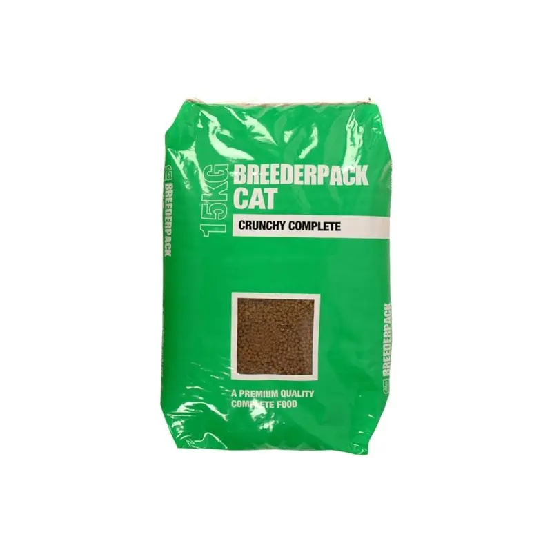 New Kennelpak Breederpack Complete Crunchy Dry Cat Food, 15 Kg 15Kg