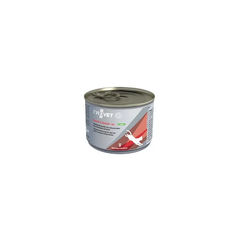 Trovet Renal & Oxalate Diet (Rid) Feline - Cans Lamb 6X Pack 200G