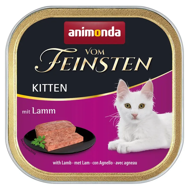 Animonda Vom Feinsten Kitten 6 X 100G - With Lamb
