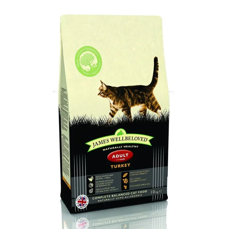 James Wellbeloved Jwb Adult Cat Turkey & Rice 10Kg