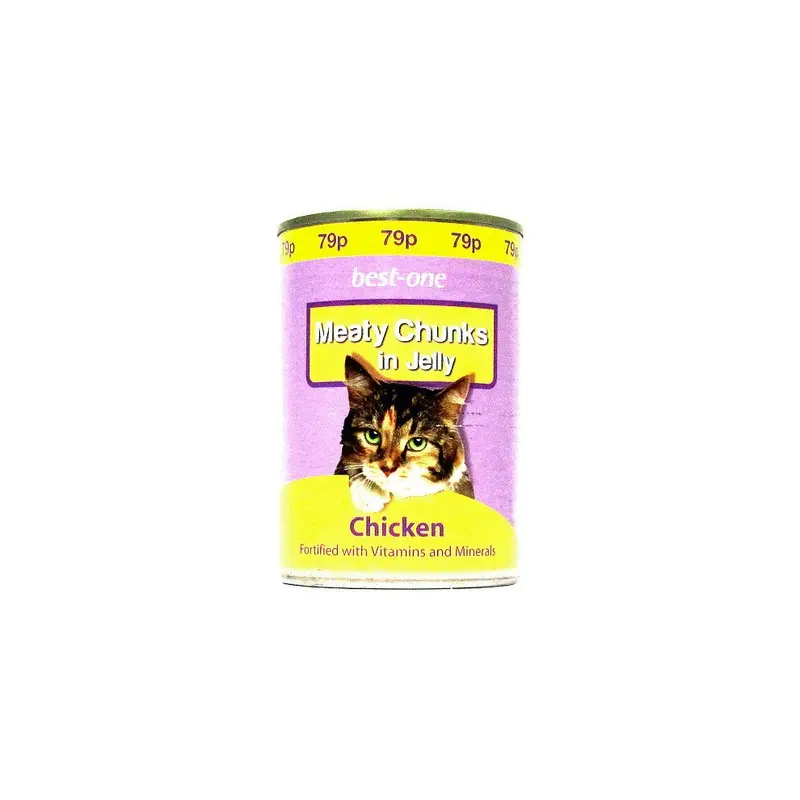 Best One Bestone Cat Food Chicken In Jelly (Pack Of 12) 400G