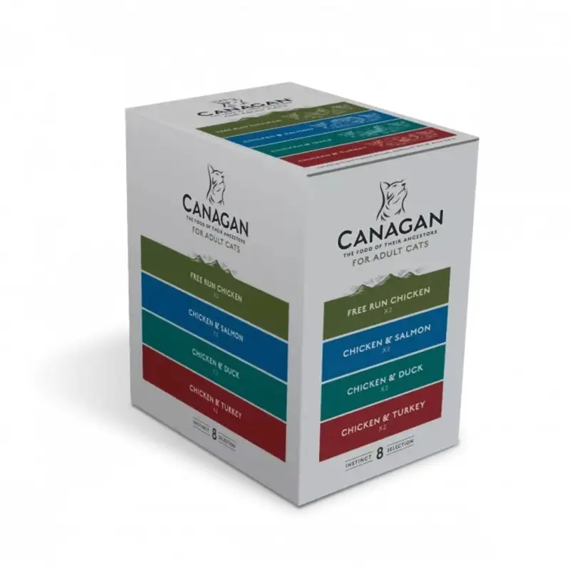 Canagan Green/Salmon Cat Multipack Size 2