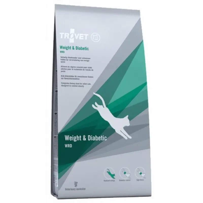 Trovet Weight & Diabetic Diet (Wrd) Feline 3Kg