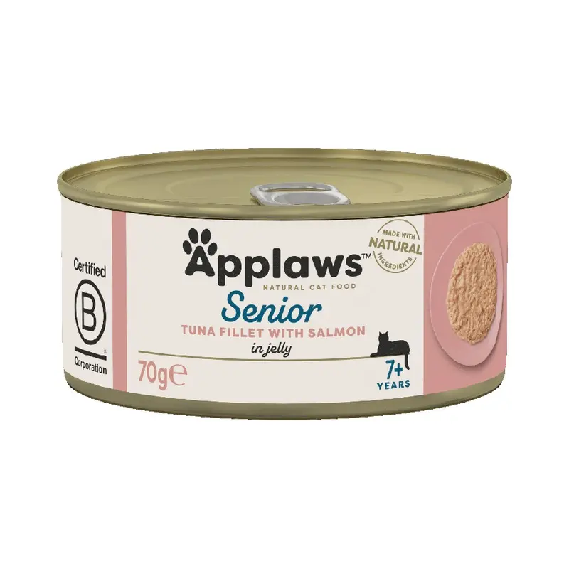 Applaws Natural Wet Senior Cat Food Tuna With Salmon In Jelly 70G