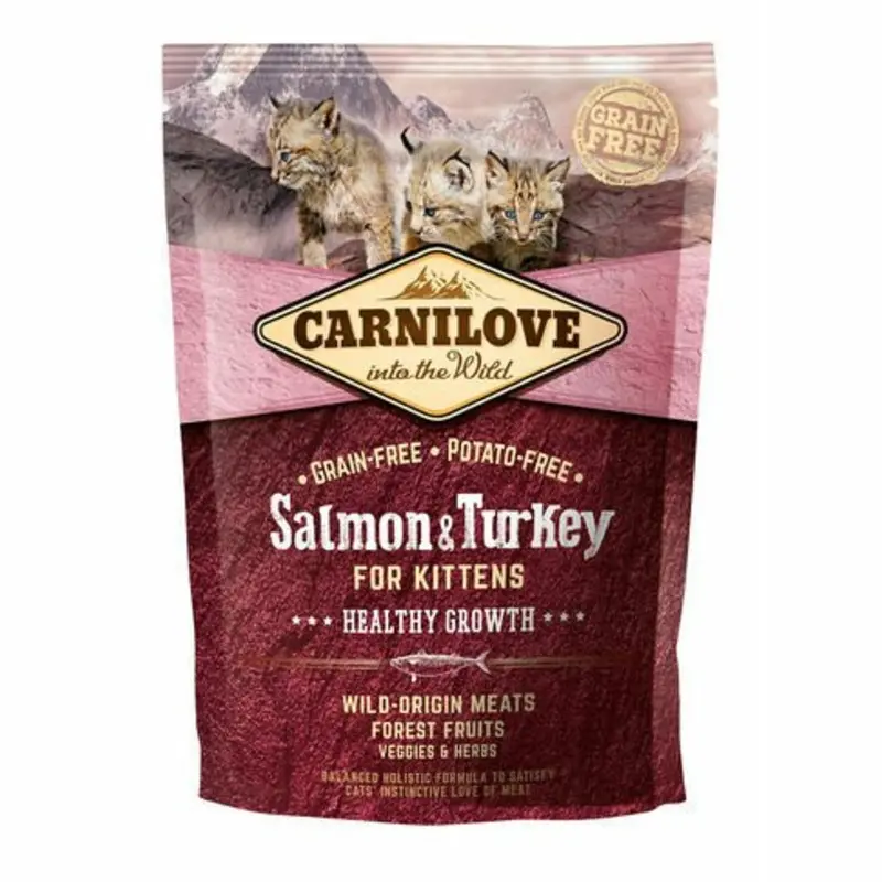Carnilove Salmon Cat And Turkey For Kitten | : 400G